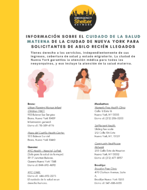 Recursos De Salud Materna De La Ciudad De Nueva York – Español