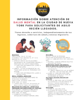 Recursos De Salud Mental Para La Ciudad De Nueva York – Español