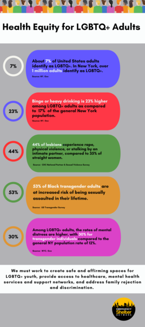 Health Equity for LGBTQ+ Adults in NYC – English
